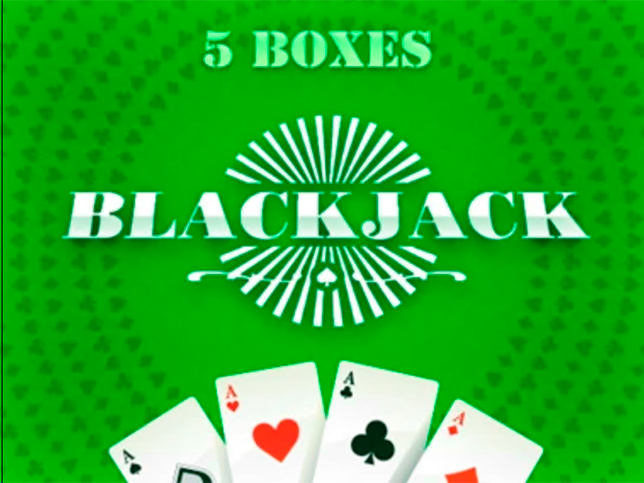 5 boxes Blackjack